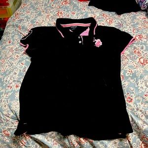 Black polo shirt by u.s polo assn